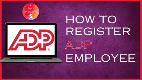 Registering for ADP Services (Employees).
